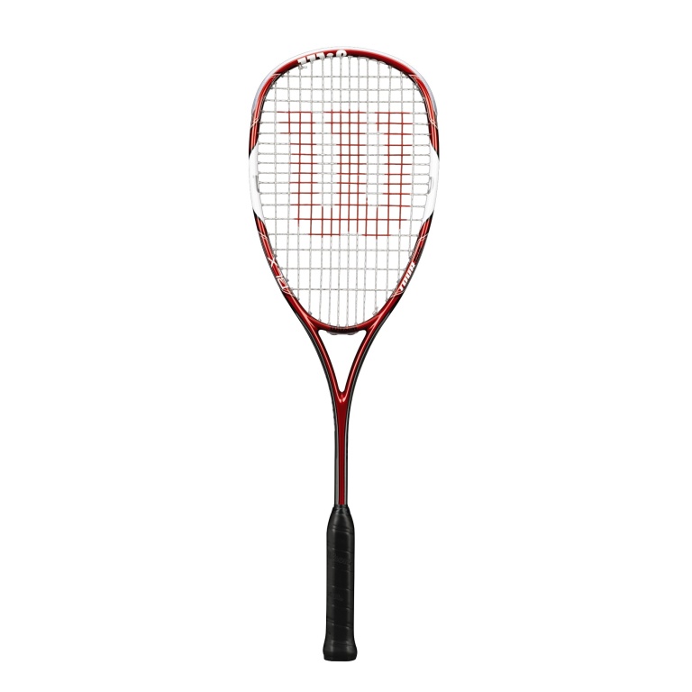 Wilson Squashschläger Tour 150g/ausgewogen rot - besaitet -